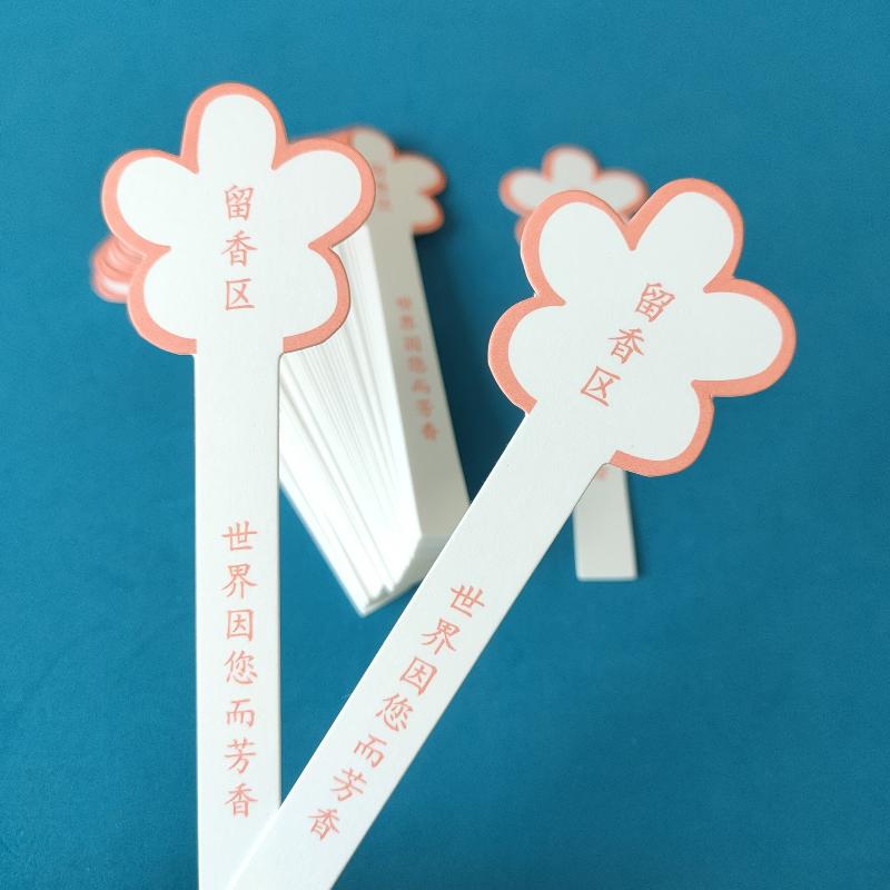Home Fragrance Perfume - 10 feuilles de bandes de test