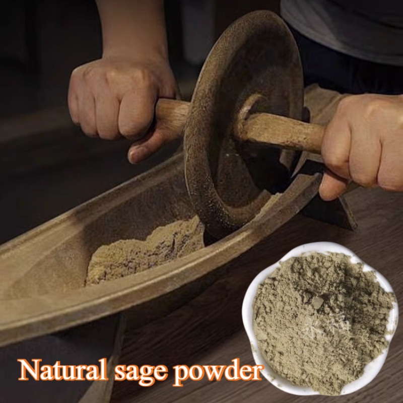 Home Fragrance Powder - Poudre de sauge naturelle, 500g, bâton