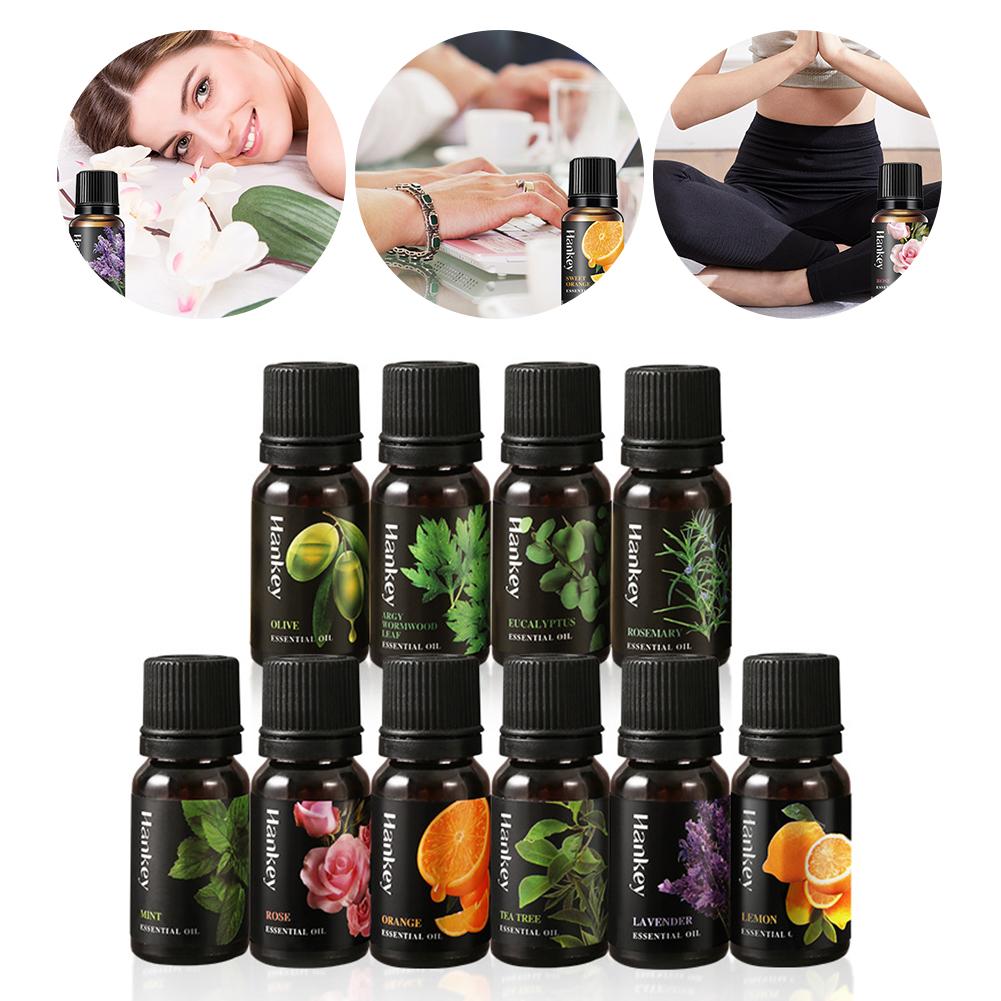 Home Fragrance Aroma Set - Ensemble d'huiles essentielles végétales naturelles 10