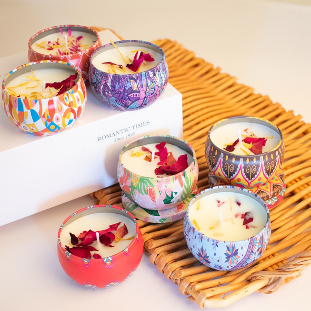 Home Fragrance Rose - Bougies en forme de rose, ambiance