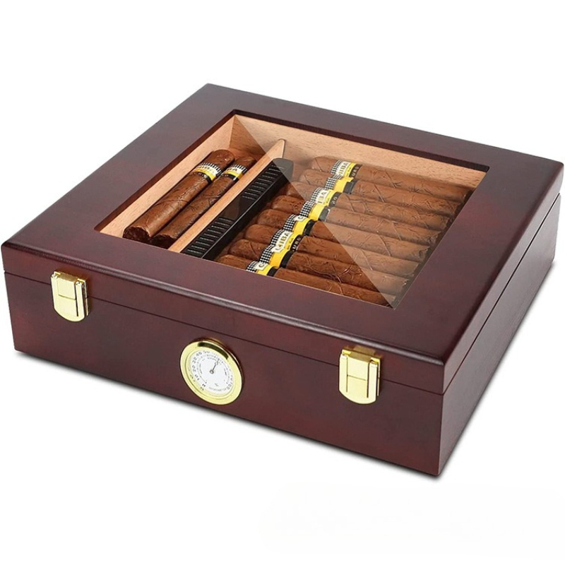 Boîte à cigares avec humidific - Home Fragrance Maple Walnut avis et prix