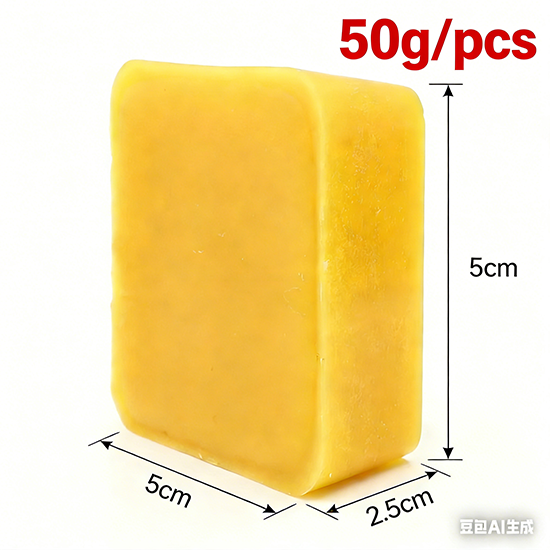 Bloc de cire d'abeille de 45g  - Beeswax Taper Candle avis et prix