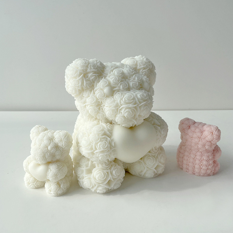 Moule de bougie 3D en Silicone - Home Fragrance Rose avis et prix