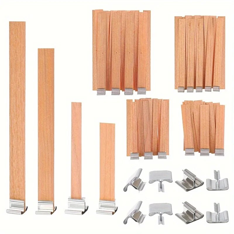 Mèche de bougie en bois de hau - Beeswax Taper Candle avis et prix