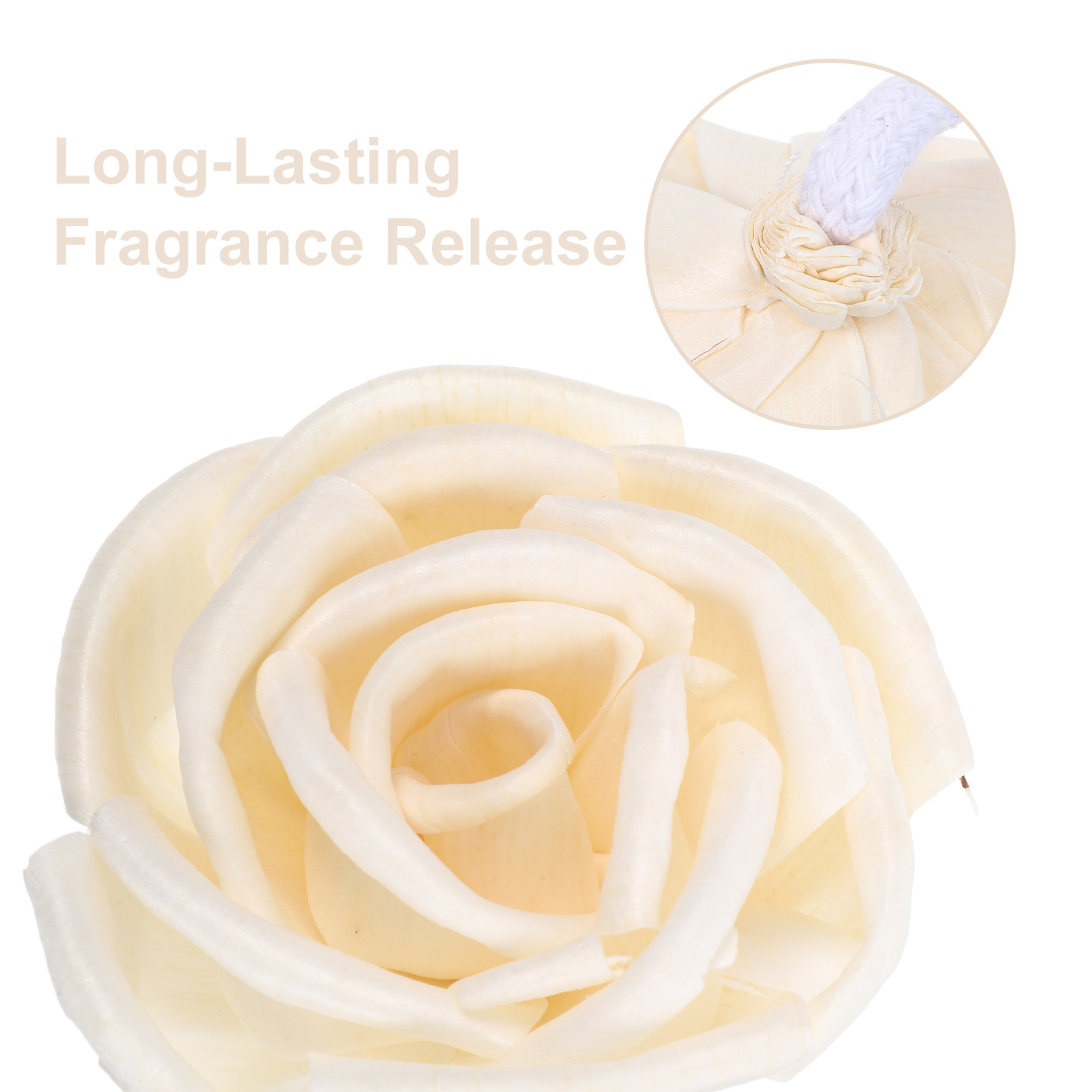 Lot de 2 diffuseurs de fleurs  - Home Fragrance Rose avis et prix