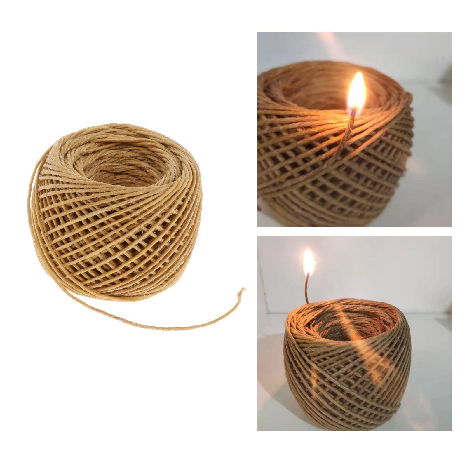 Mèche de bougie en cire d'abei - Beeswax Taper Candle avis et prix