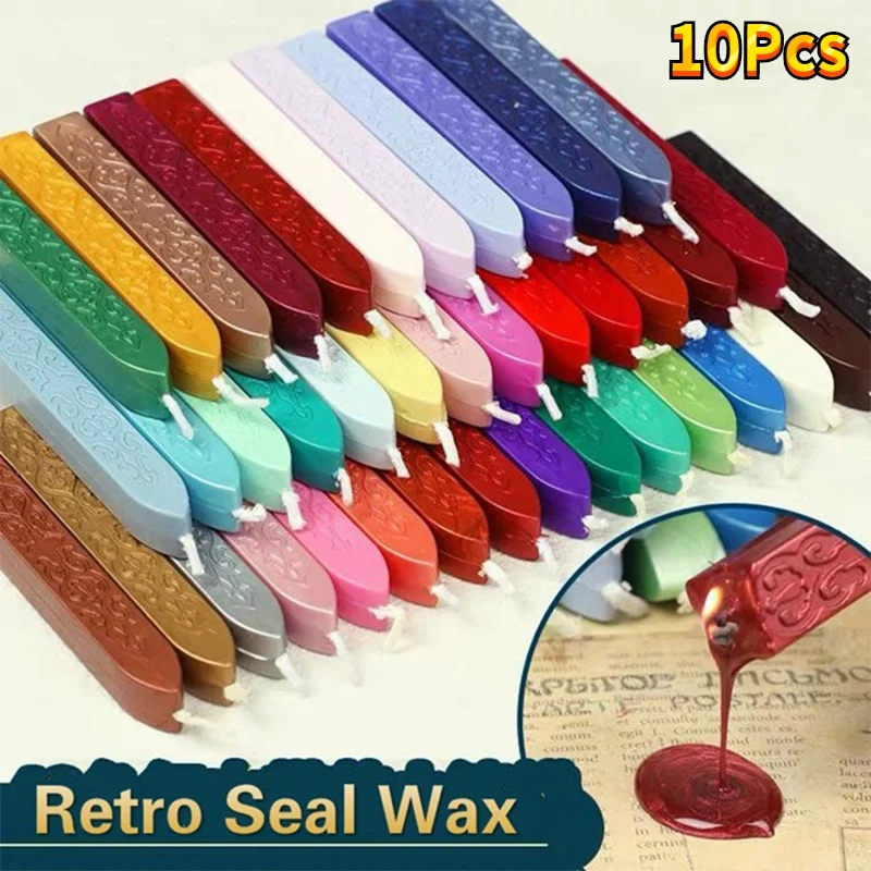 Bâtons de cire à cacheter, 10  - Beeswax Taper Candle avis et prix