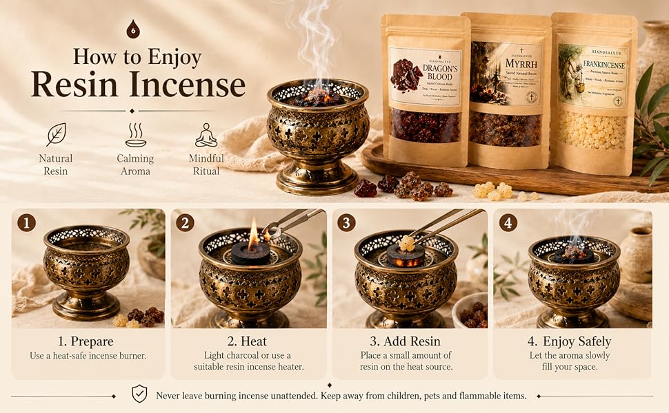 Encens en Résine Naturelle Mul - Home Fragrance Powder avis et prix