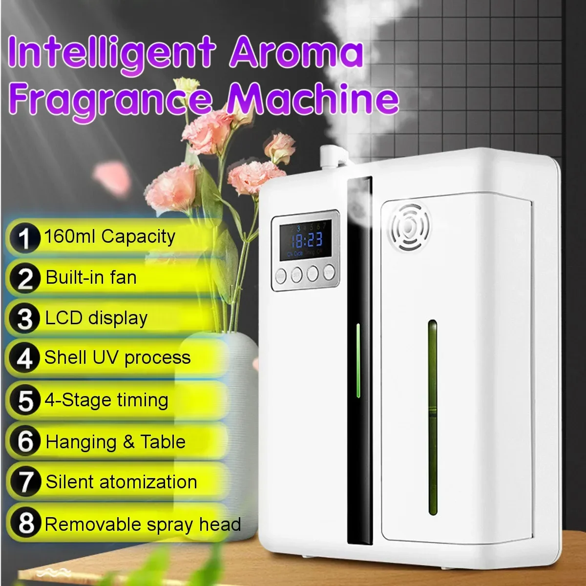 Diffuseur d'arômes intelligent - Home Fragrance Diffuser Oil avis et prix
