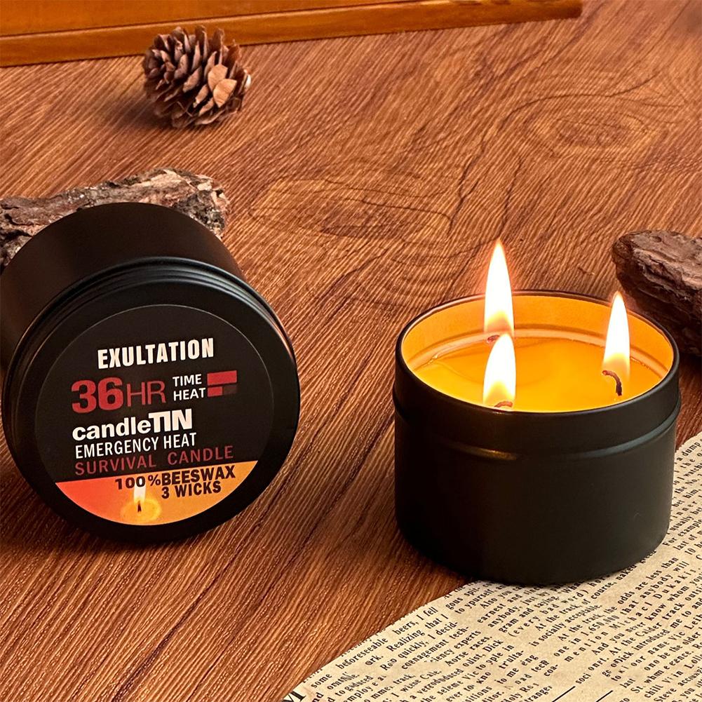 Bougie d'urgence 36 heures, 3  - Beeswax Taper Candle avis et prix
